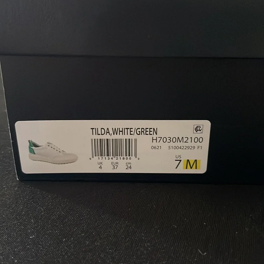 Naturalizer NEW Tilda white / green Sneaker - Picture 6 of 8
